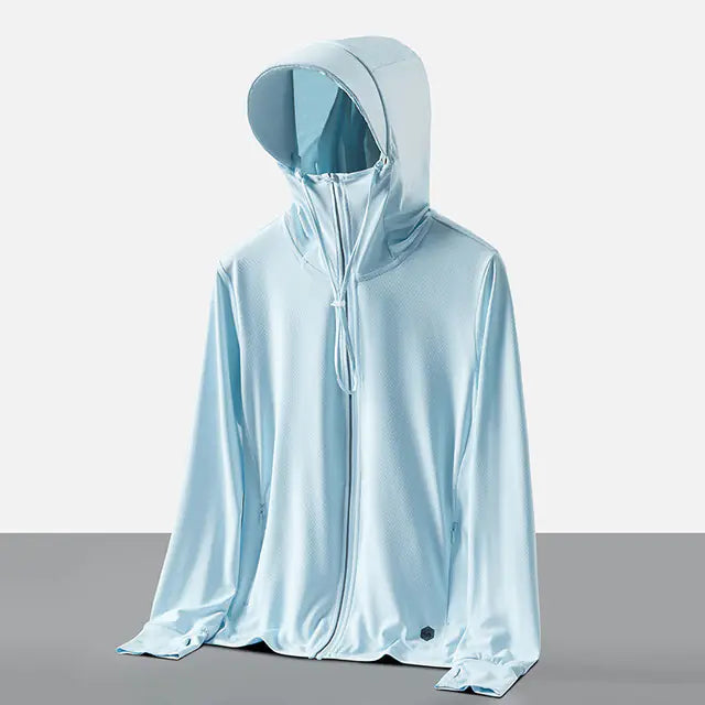 Women's Sun Protection Jackets, Ice Silk, Removable Hood, UPF50+