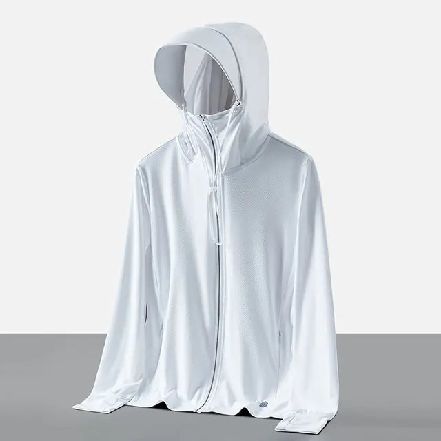 Women's Sun Protection Jackets, Ice Silk, Removable Hood, UPF50+