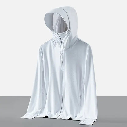 Women's Sun Protection Jackets, Ice Silk, Removable Hood, UPF50+
